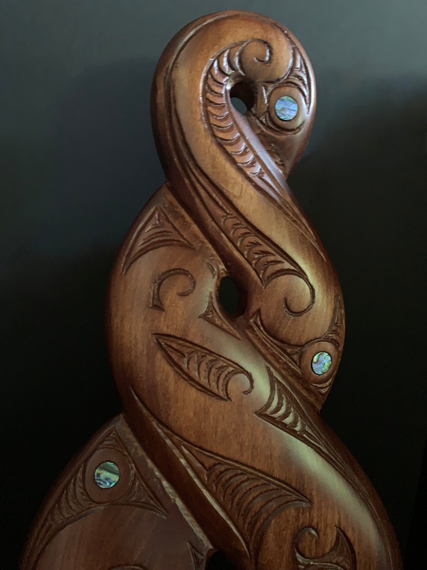 Carved Pikorua 60cm - by Wood Masters