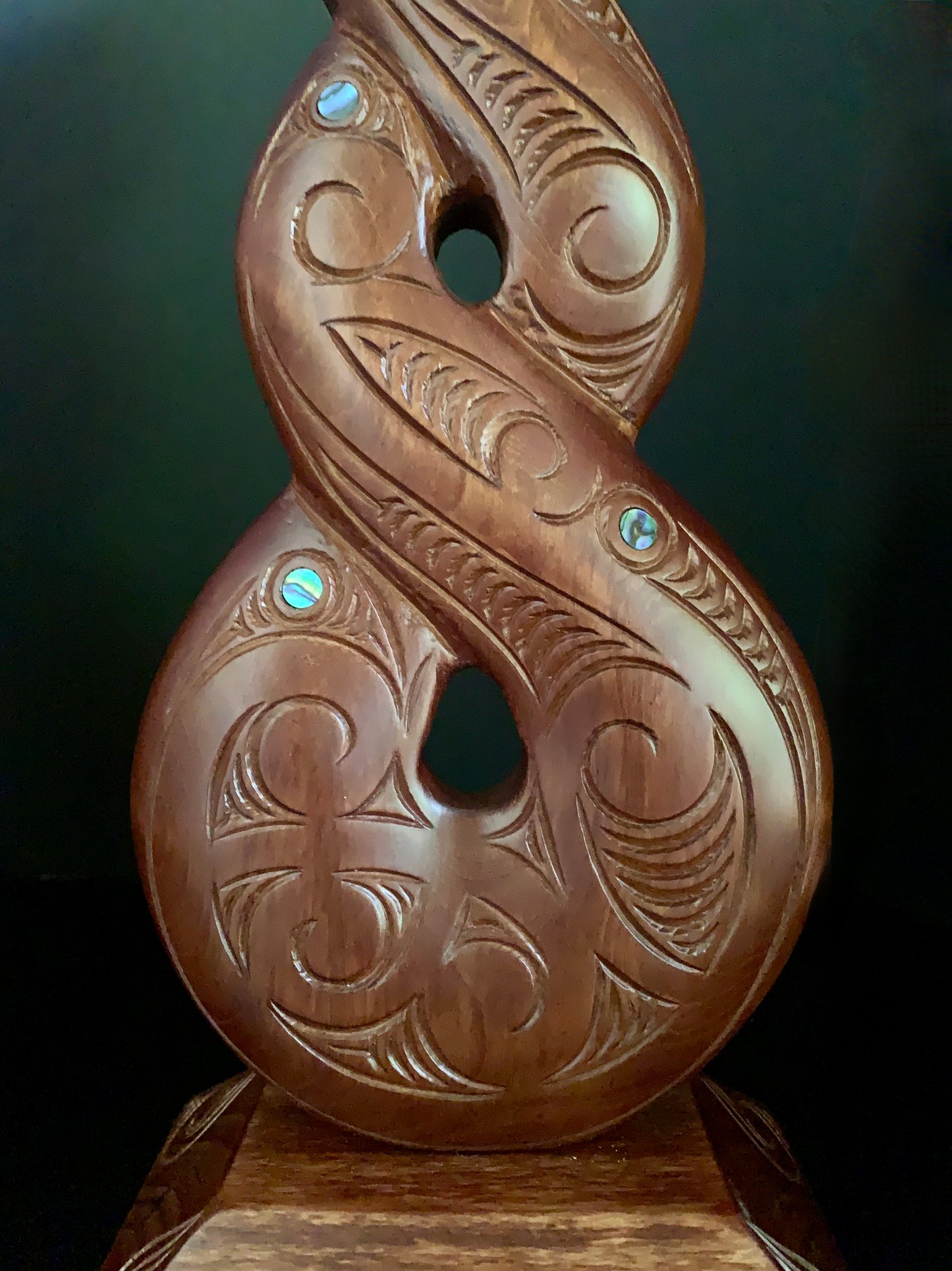 Carved Pikorua 43cm - by Wood Masters