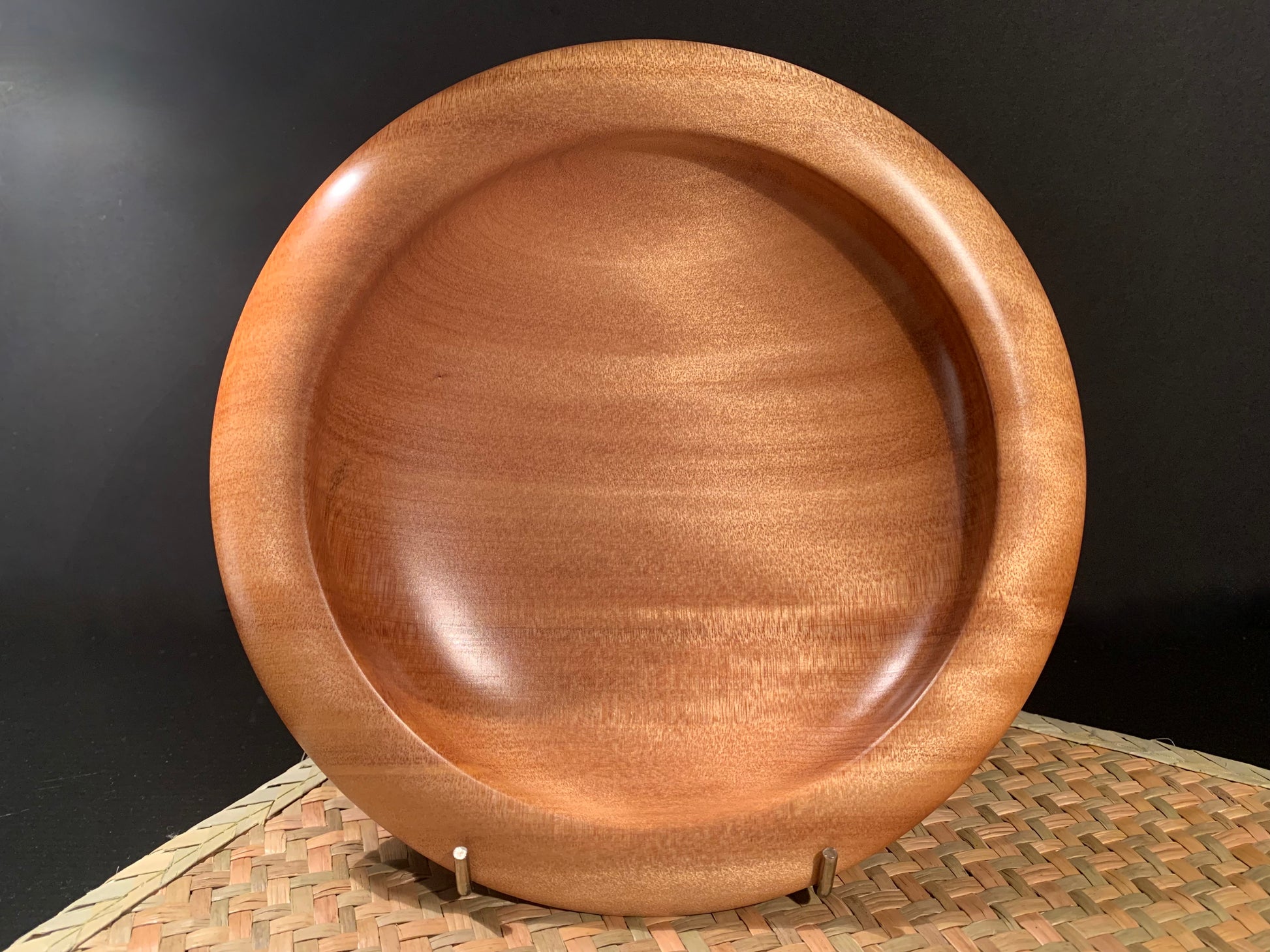 New Zealand Kauri wooden bowl.