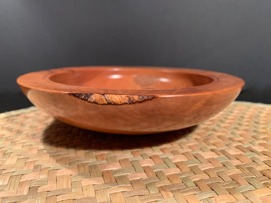 Wooden Bowl by Mark Russell - Kowhai No424