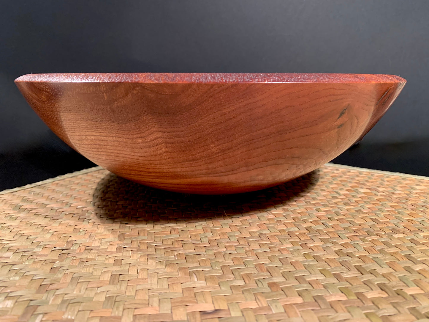 Wooden Bowl by Mark Russell - Elm No289