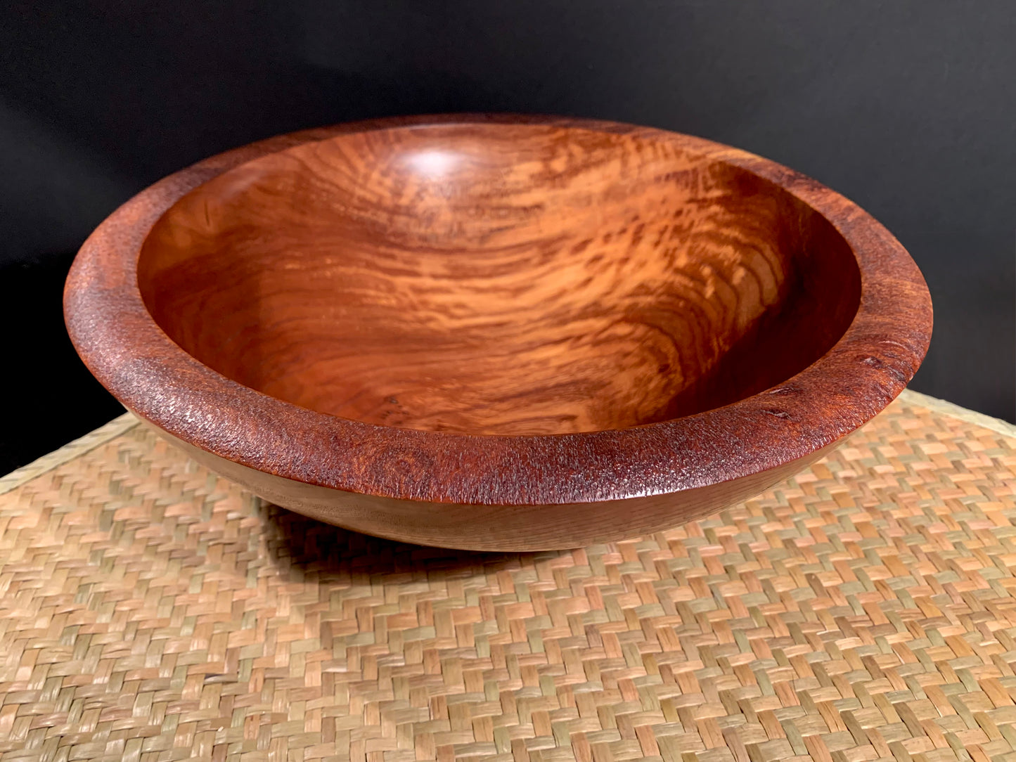 Wooden Bowl by Mark Russell - Elm No289