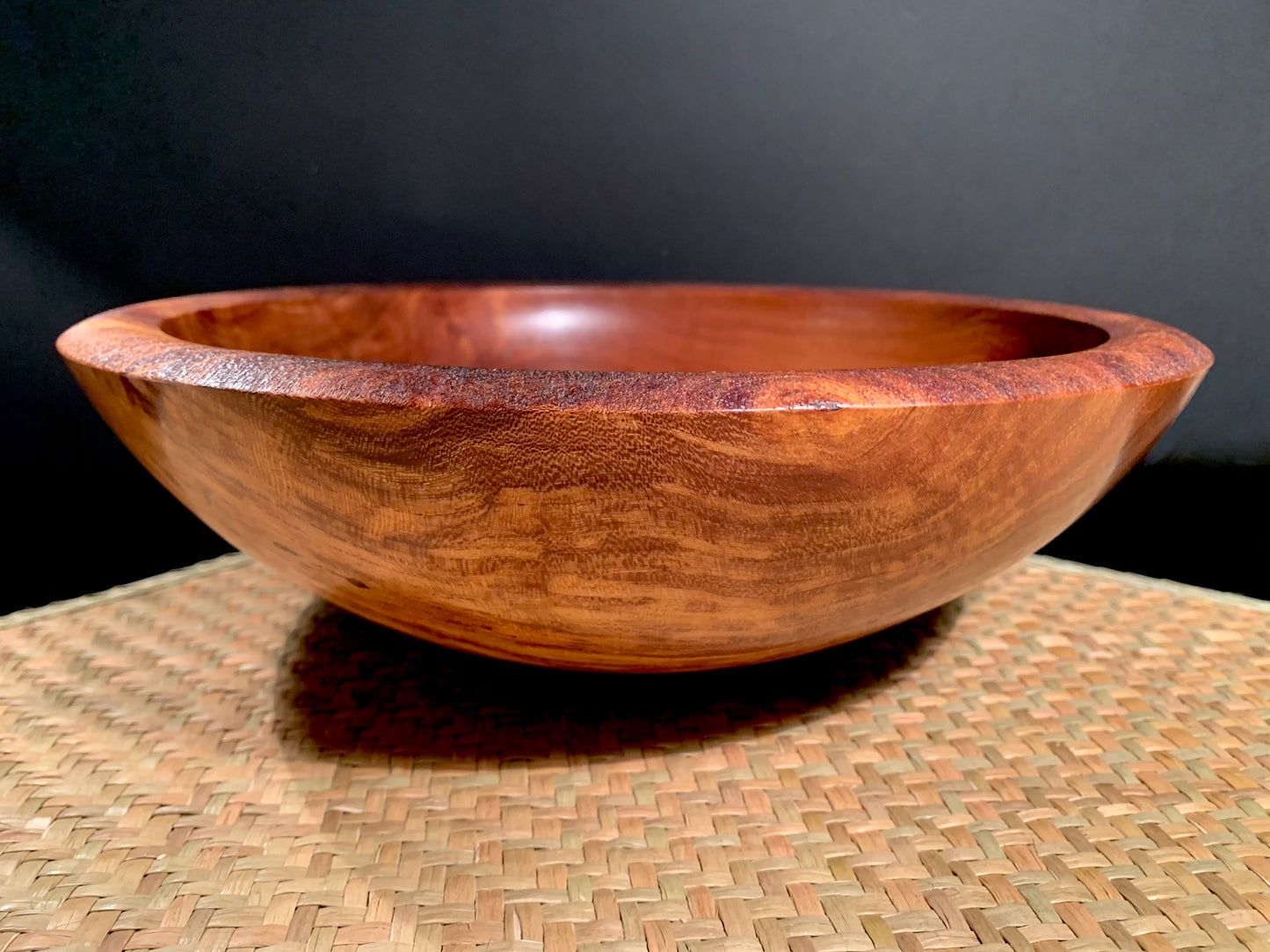 Wooden Bowl by Mark Russell - Elm No289