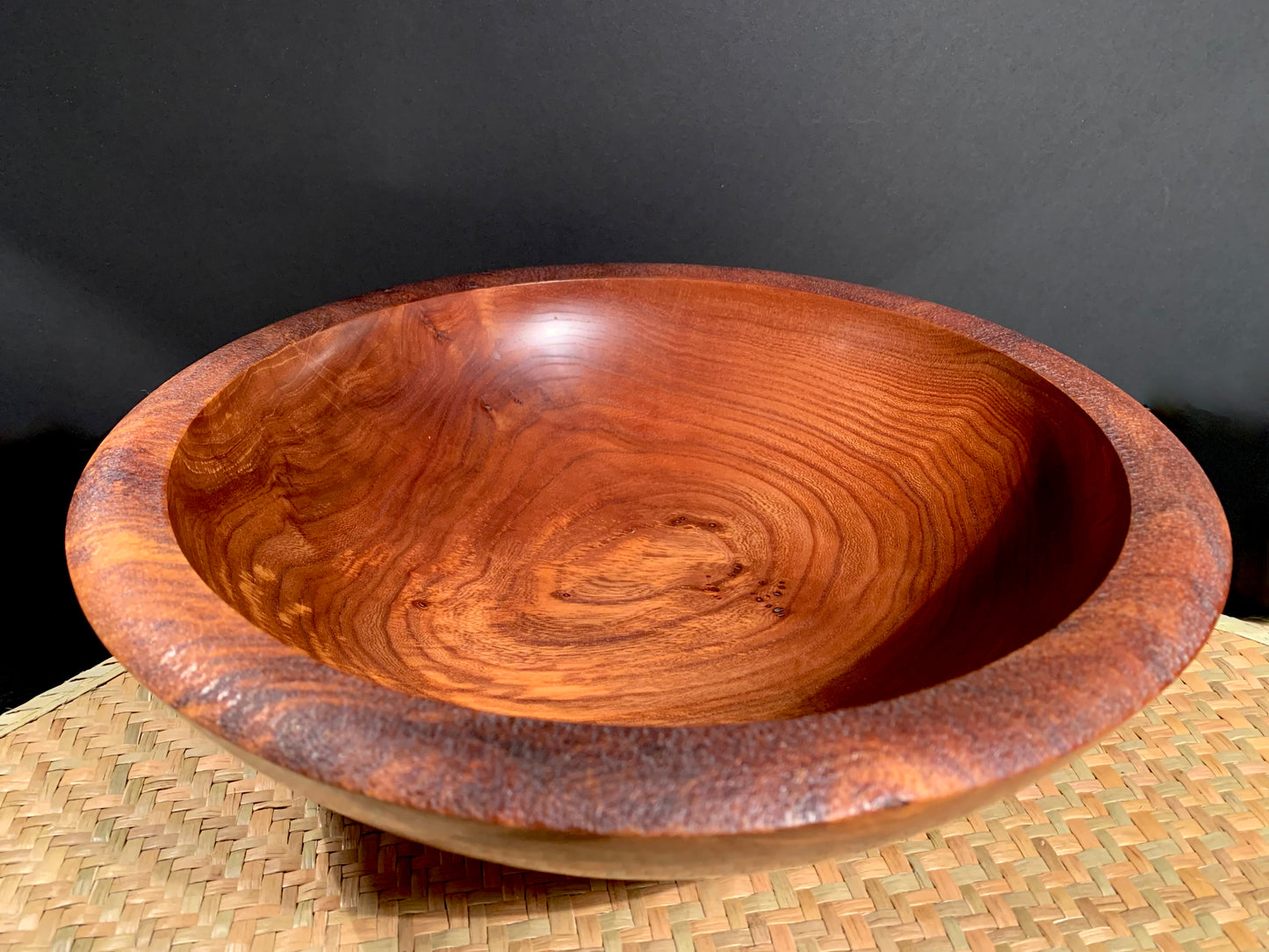 Wooden Bowl by Mark Russell - Elm No289