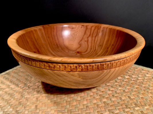 Wooden Bowl by Mark Russell - Elm No386
