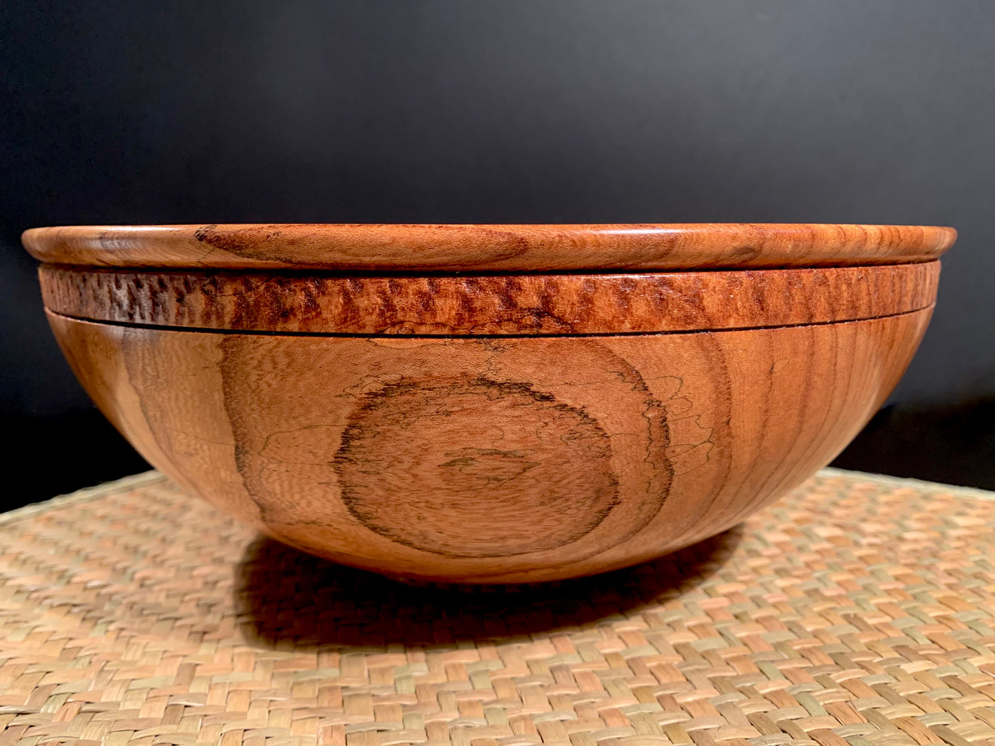 Wooden Bowl by Mark Russell - Elm No386