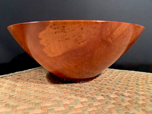 Wooden Bowl by Mark Russell - Totara No335