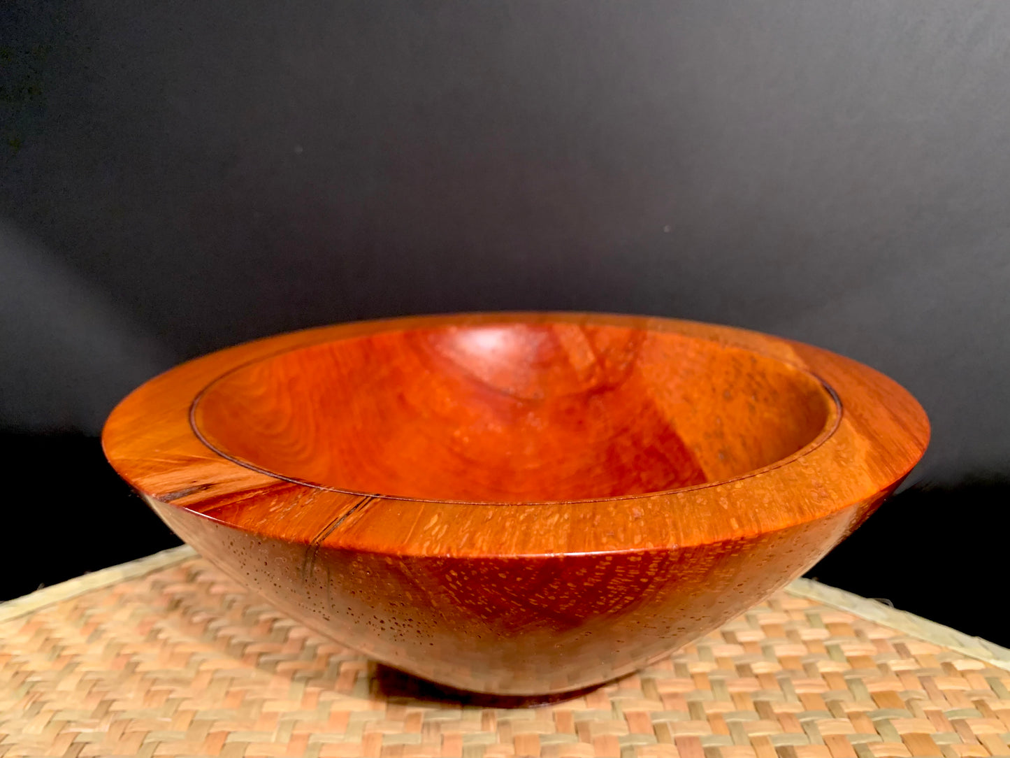 Wooden Bowl by Mark Russell - Totara No335