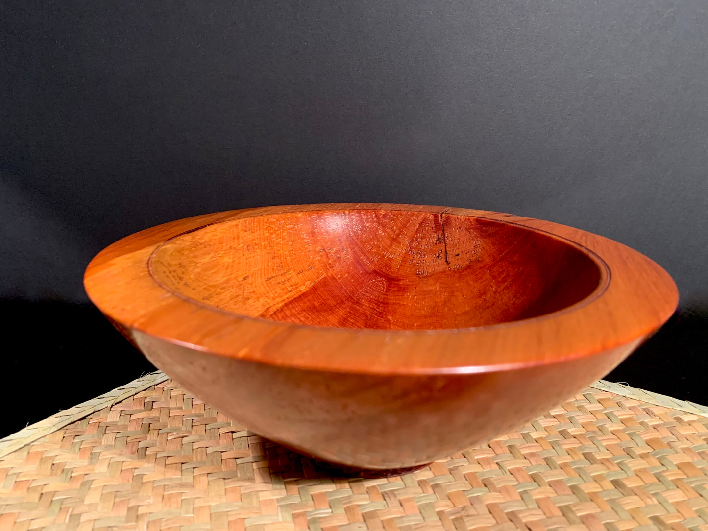 Wooden Bowl by Mark Russell - Totara No335