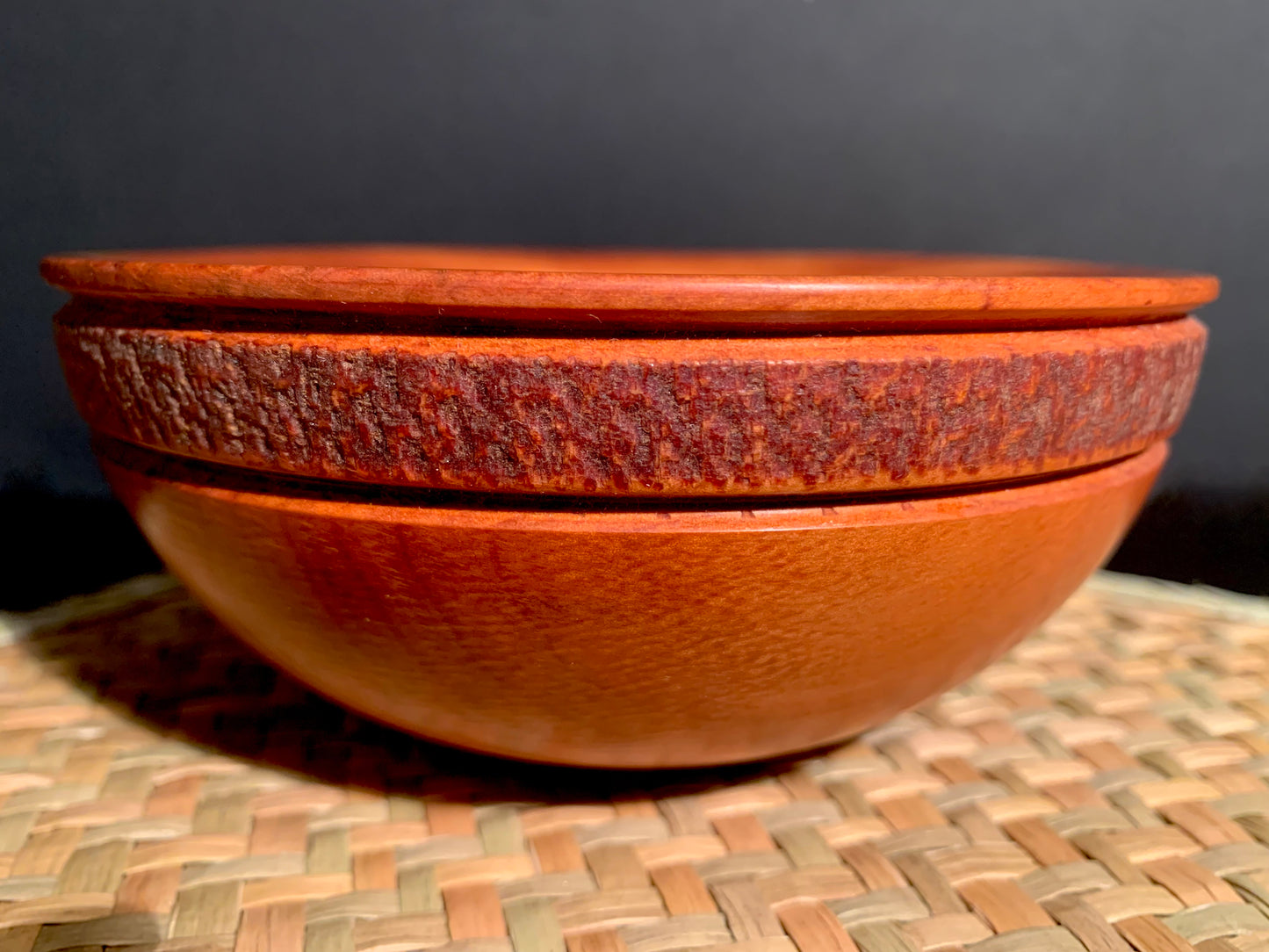 Wooden Bowl by Mark Russell - Matai No390