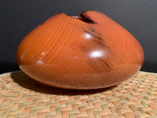 Wooden Urn by Mark Russell - Kauri No409