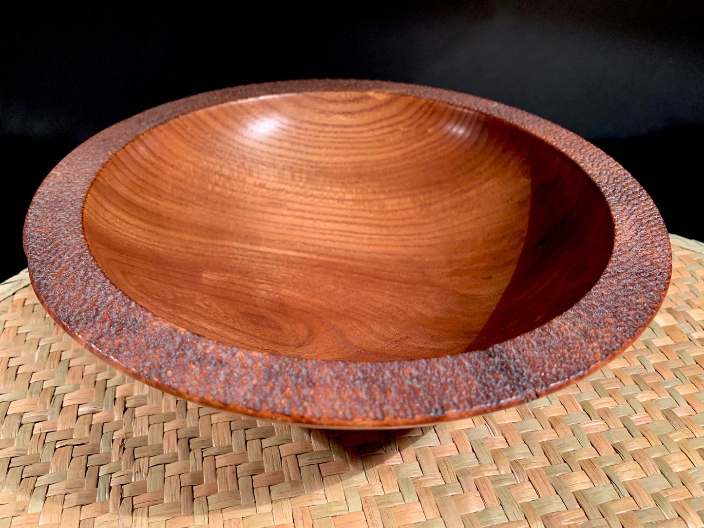 Wooden Bowl by Mark Russell - Elm No299