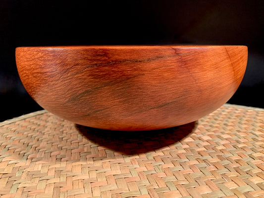Wooden Bowl by Mark Russell - Redwood Burr No377