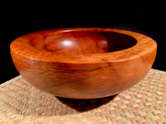 Wooden Bowl by Mark Russell - Redwood Burr No377
