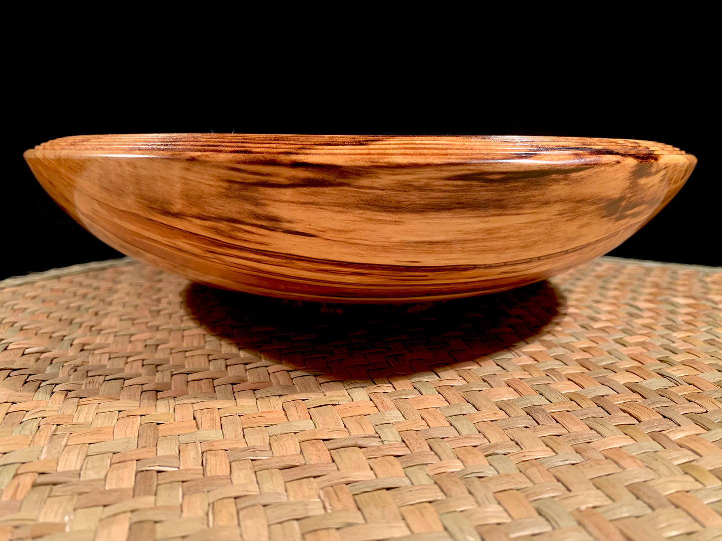 Wooden Bowl by Mark Russell - Tawhairauriki (Black Beech) No410