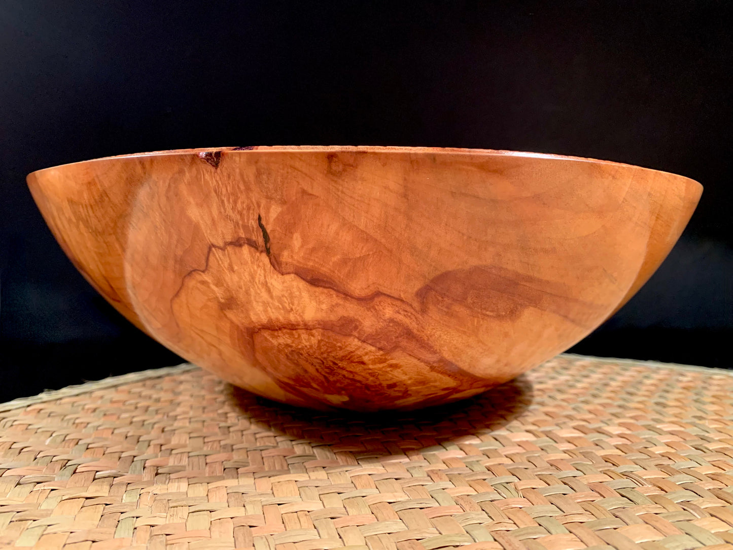 Wooden Bowl by Mark Russell - Silver Birch No416