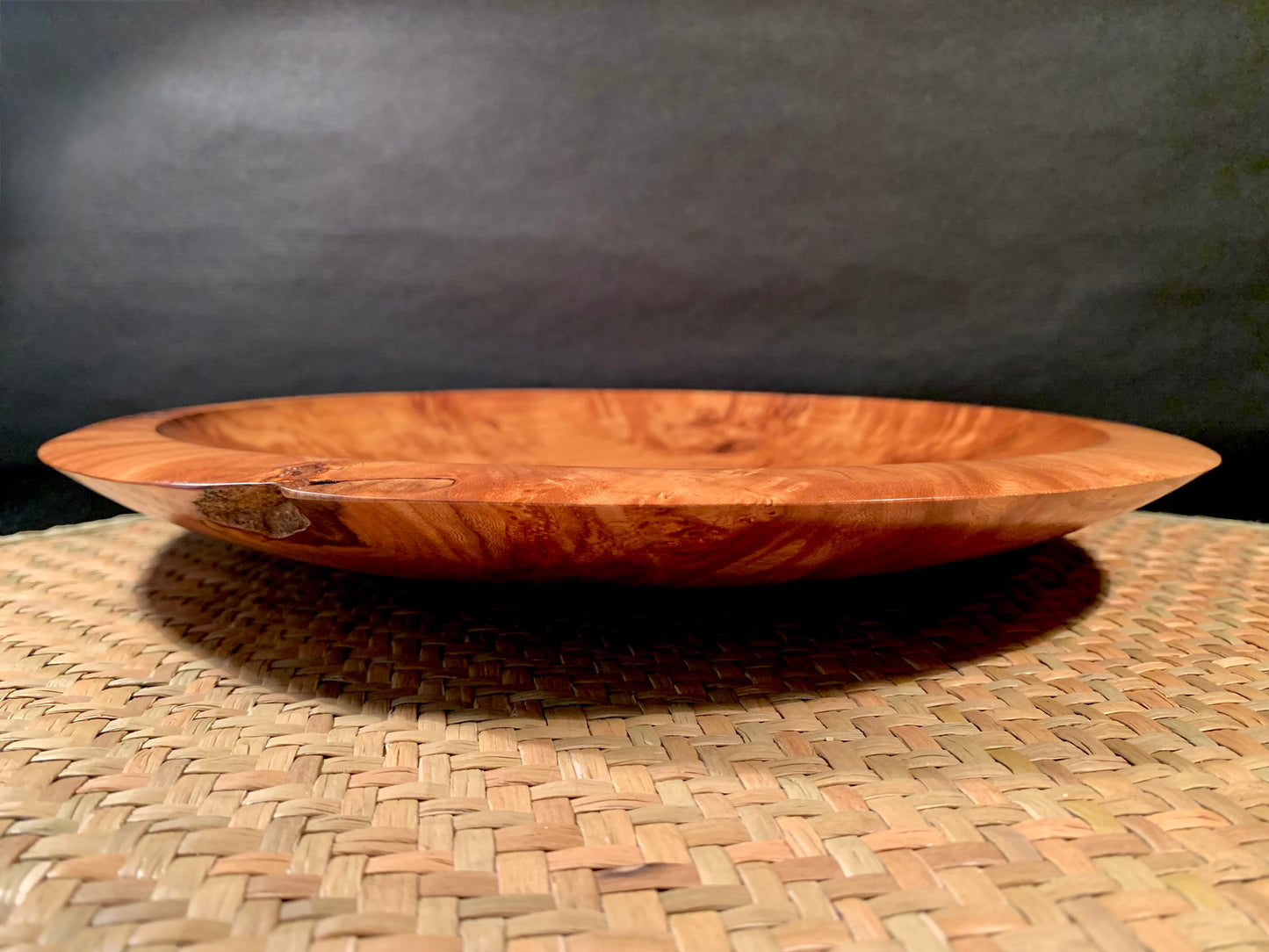Wooden Bowl by Mark Russell - Elm Burr No215