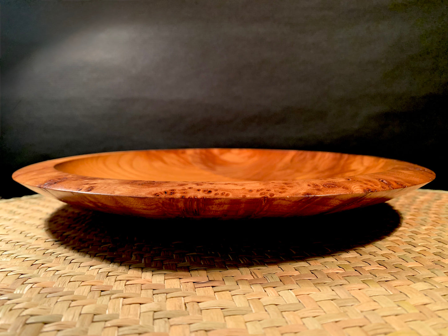Wooden Bowl by Mark Russell - Elm Burr No215
