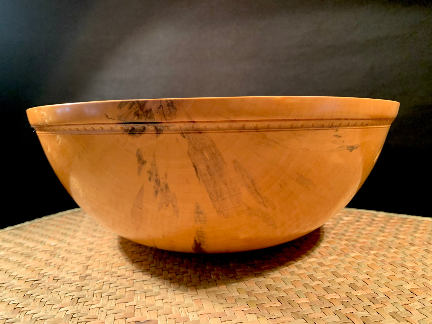 Wooden Bowl by Mark Russell - Box Elder No414