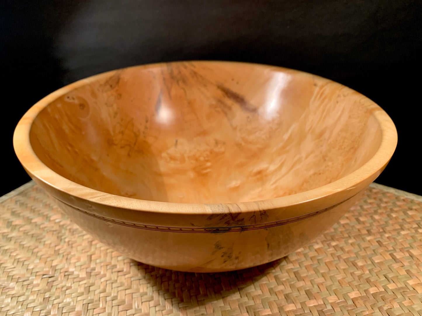 Wooden Bowl by Mark Russell - Box Elder No414