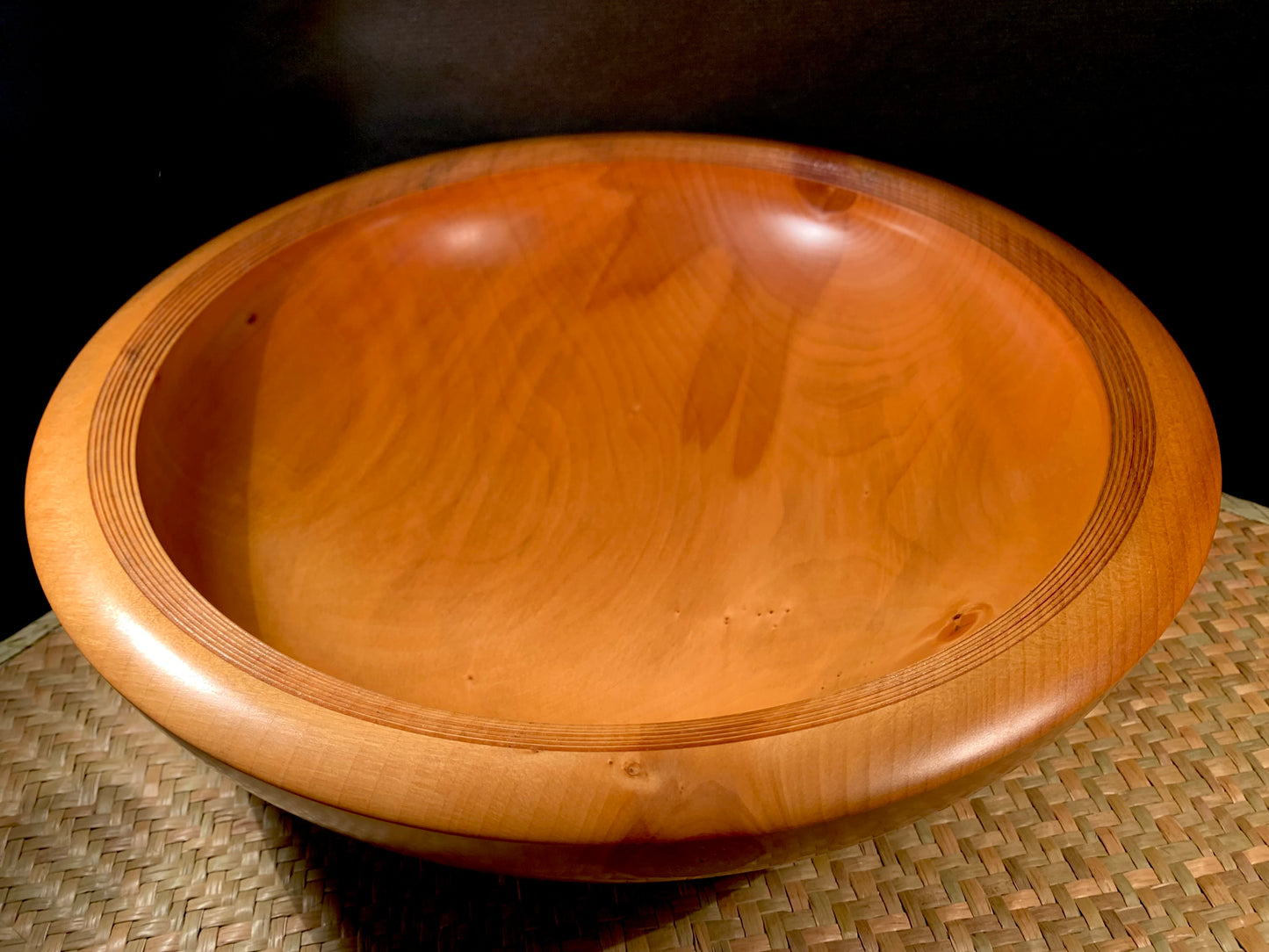 Wooden Bowl by Mark Russell - Ginko No373