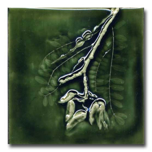 Ceramic Tile by Porteous Tiles of New Zealand Silver Fern Gallery