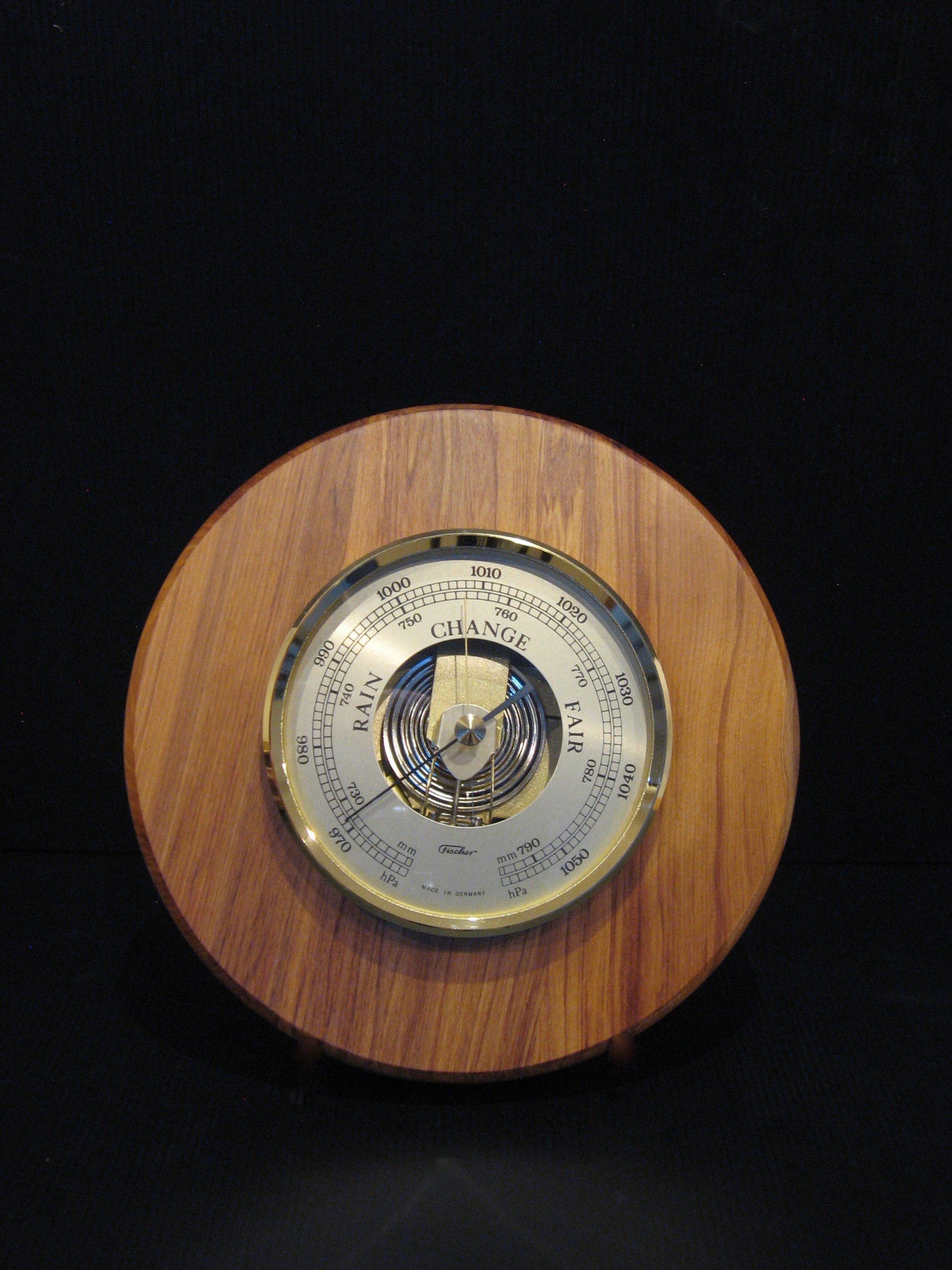 Rimu Wood Barometer by Heritage Woodware Silver Fern Gallery