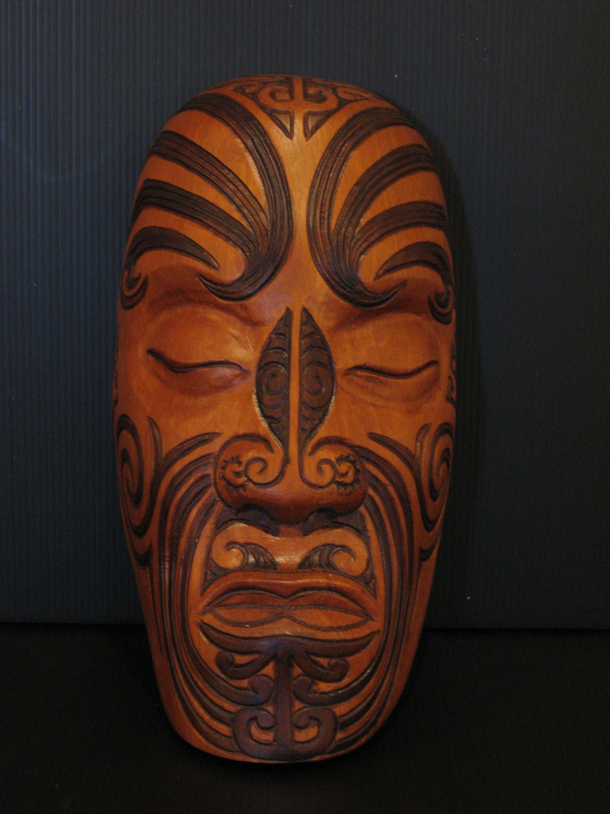 Hand Carved Mask by Jason Holder Silver Fern Gallery