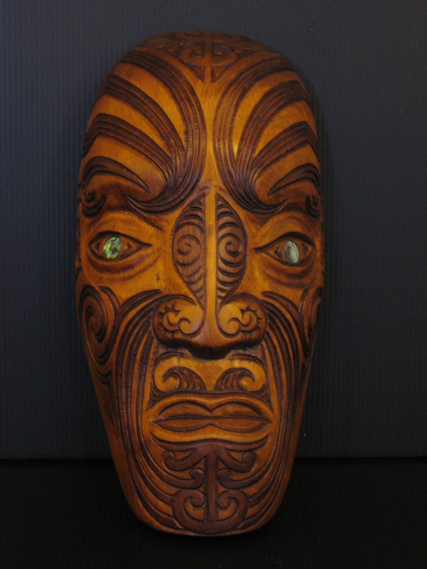 Hand Carved Mask by Jason Holder Silver Fern Gallery