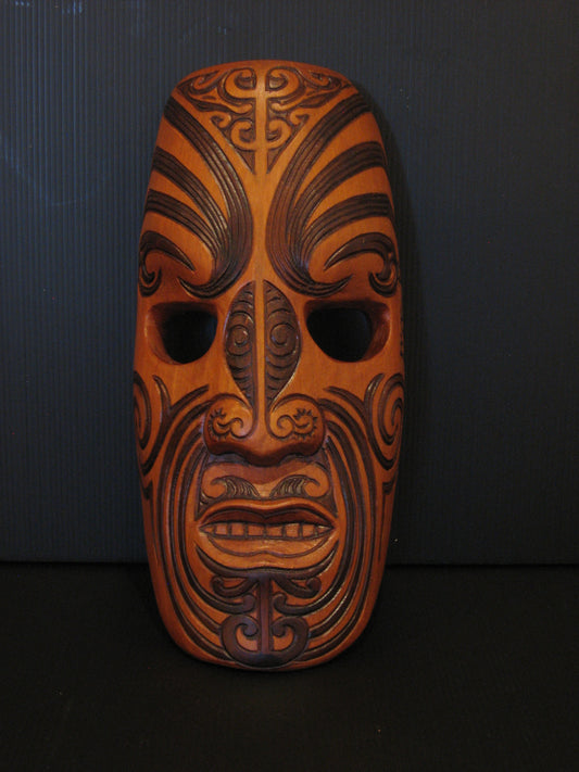 Hand Carved Mask by Jason Holder Silver Fern Gallery