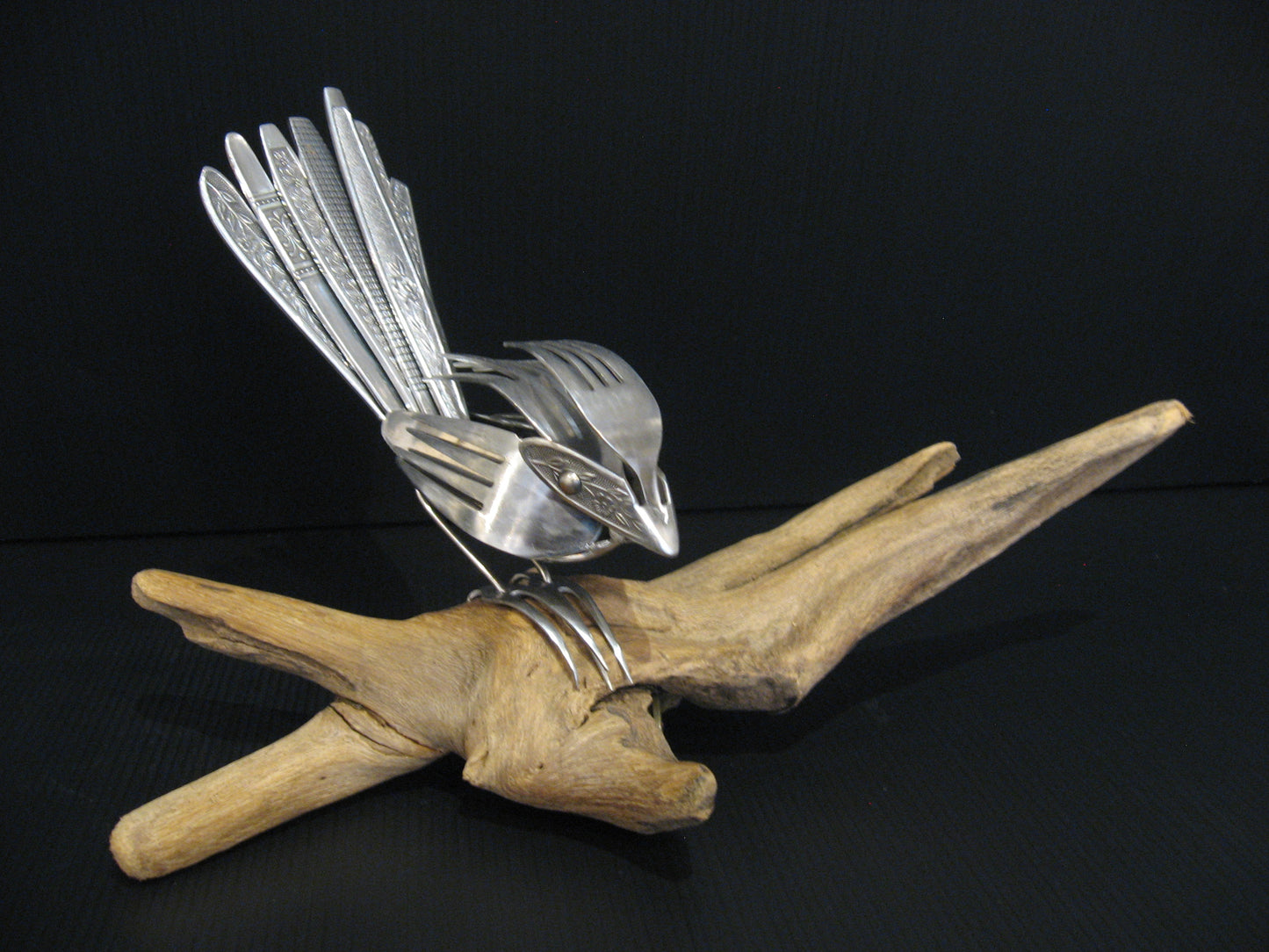 Cutlery Piwakawaka (Fantail) by Nathan Hull No2