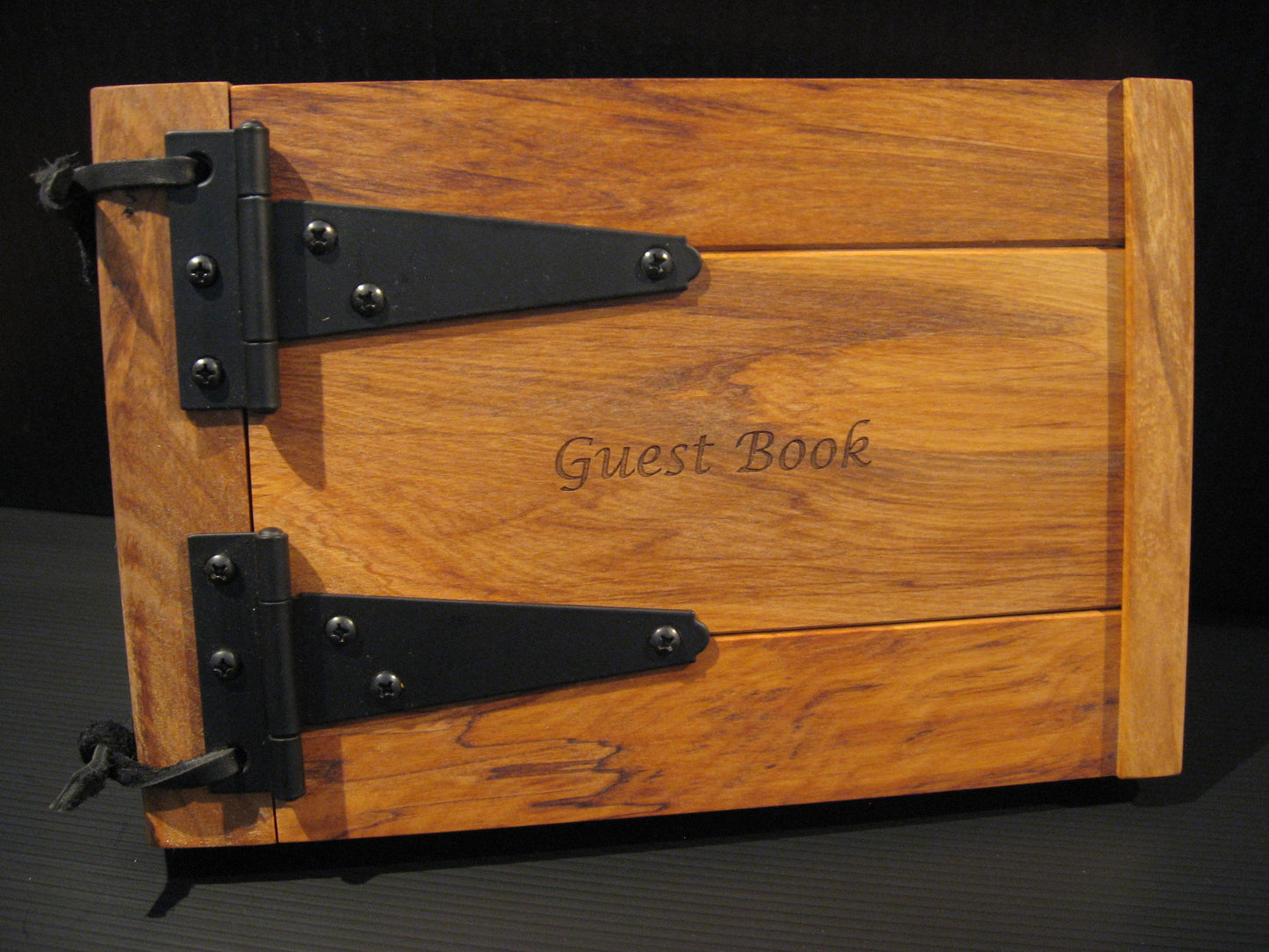 Wooden Guest Book Album by Heritage Woodware Silver Fern Gallery