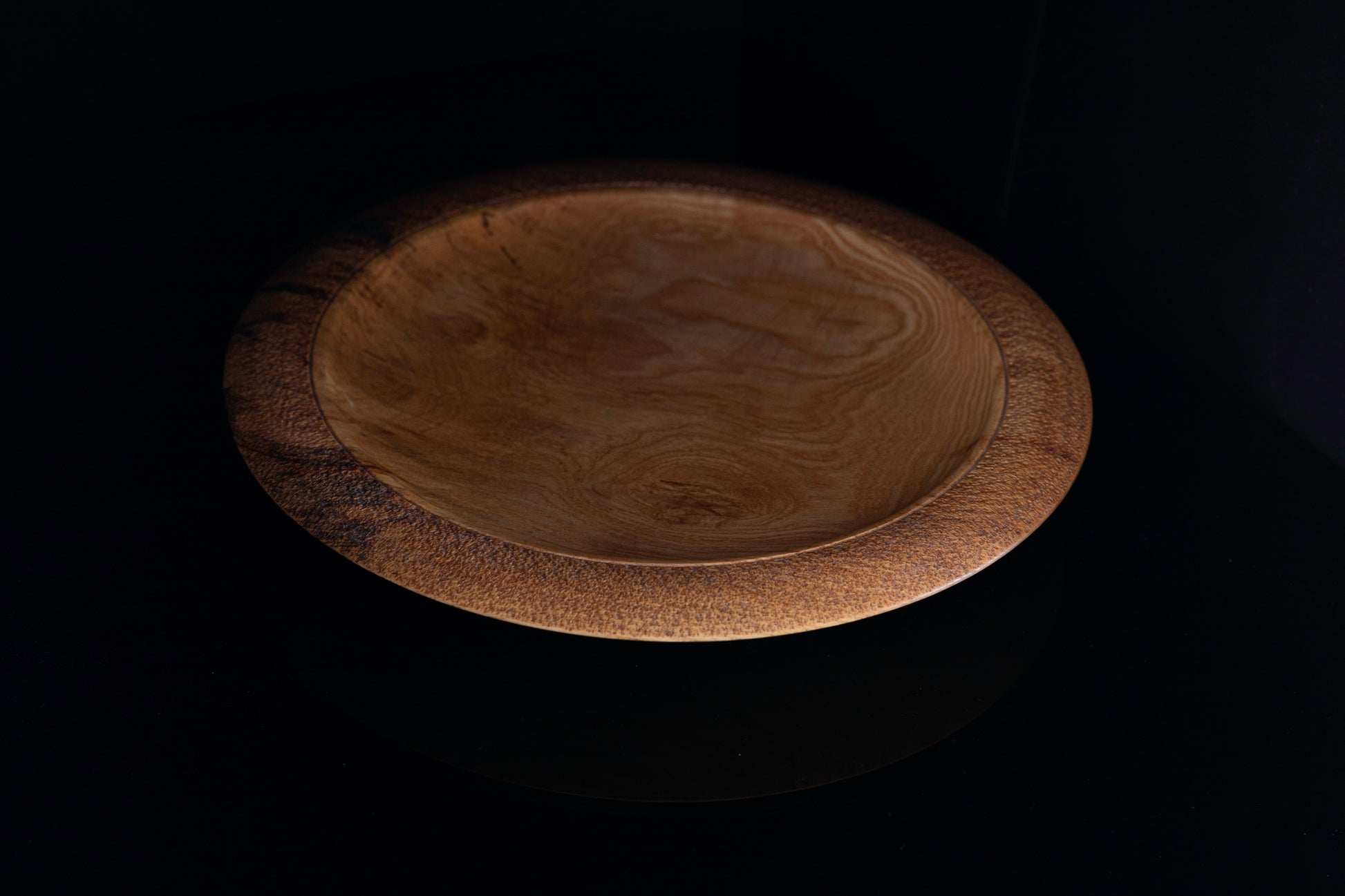 Ash Wood Bowl by Woodturner Mark Russell No322 Silver Fern Gallery