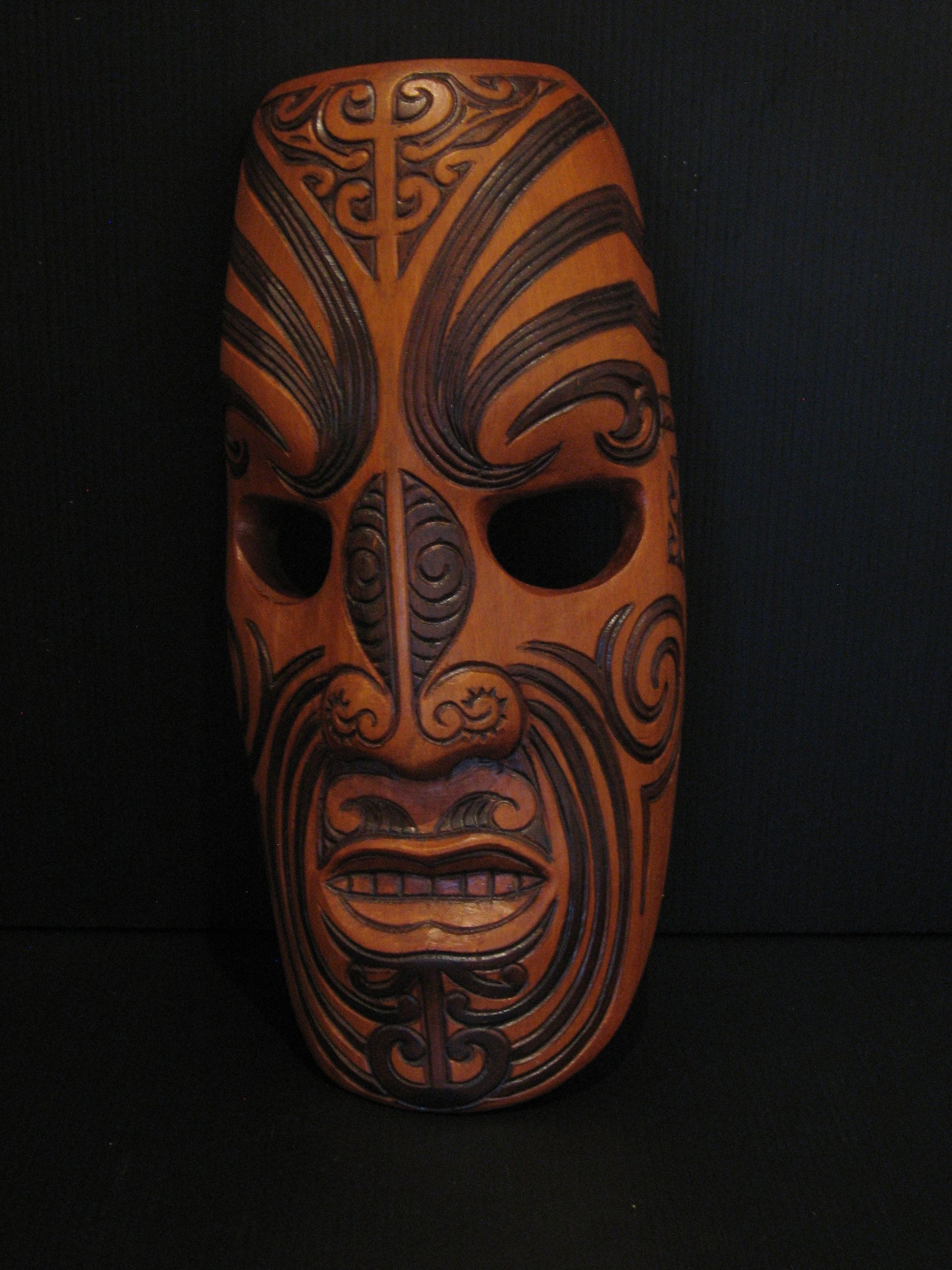 Hand Carved Waka Mask by Jason Holder Silver Fern Gallery
