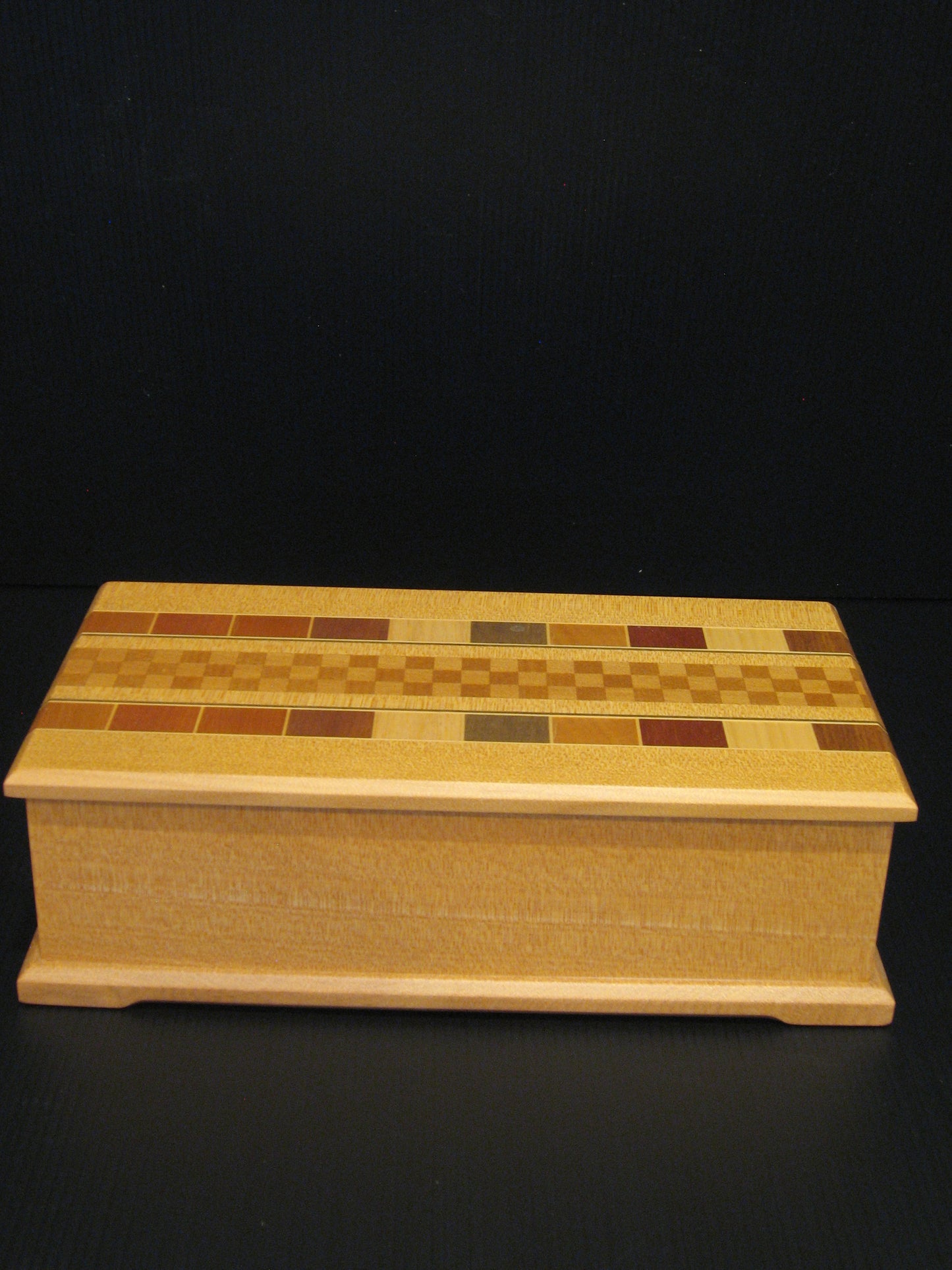 Kauri Wood Box by Timber Arts Silver Fern Gallery