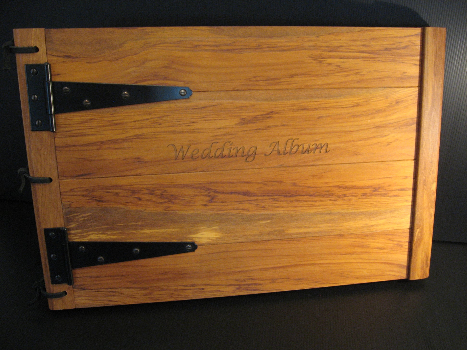 Wooden Wedding Album Book by Heritage Woodware Silver Fern Gallery 