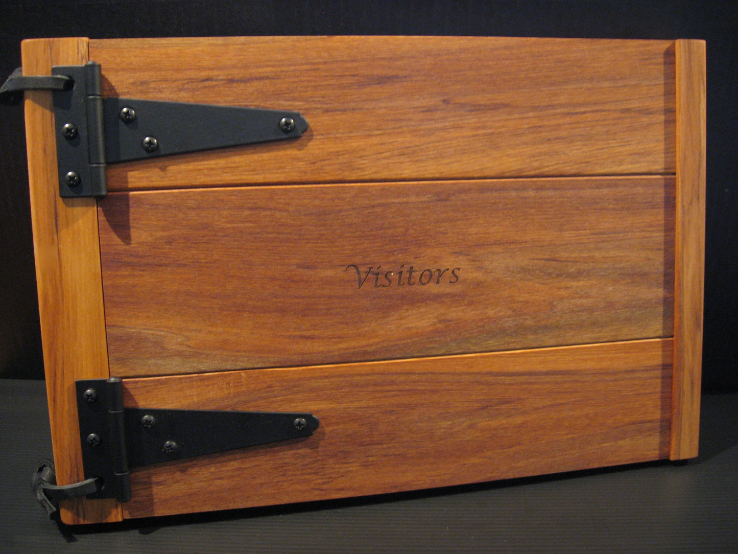 Wooden Visitors Album Book by Heritage Woodware Silver Fern Gallery