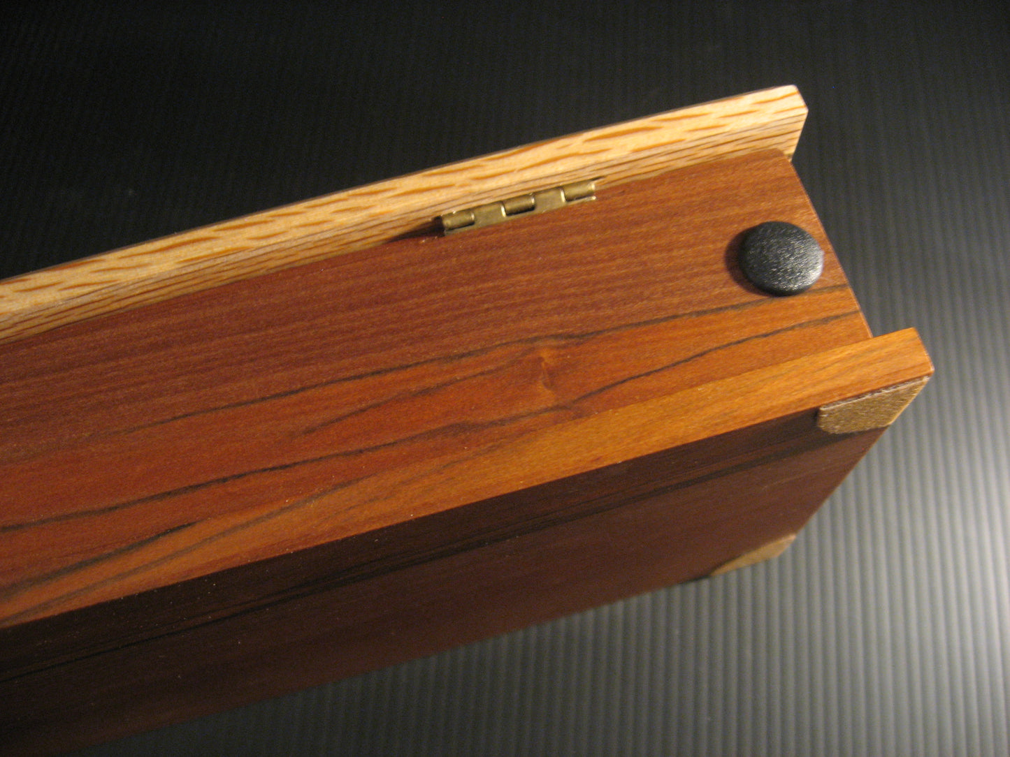 Back of Wooden Cribbage Card Box for Two Players by Timber Arts Silver Fern Gallery