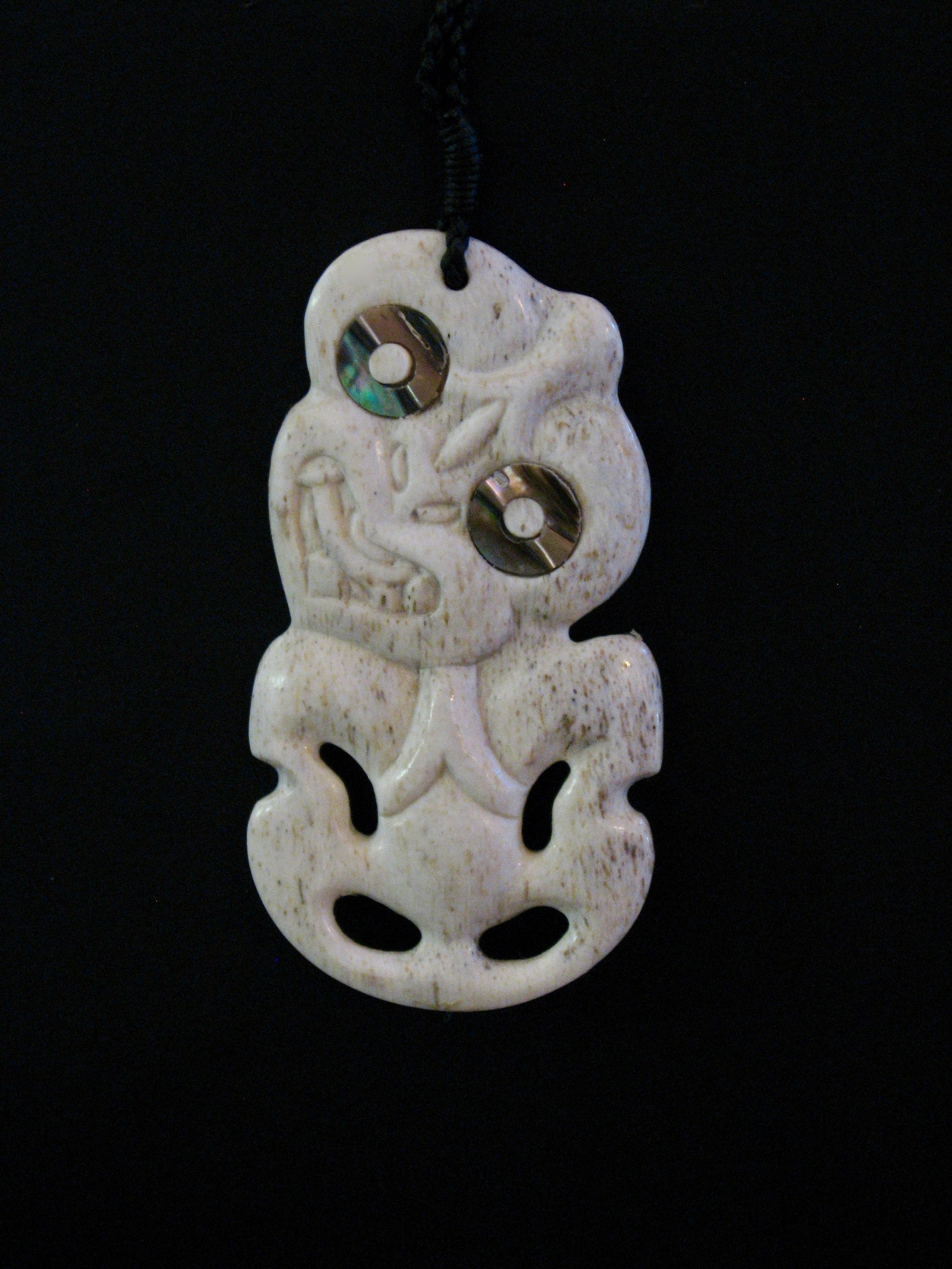 Whalebone Hei Tiki by Alex Sands Silver Fern Gallery