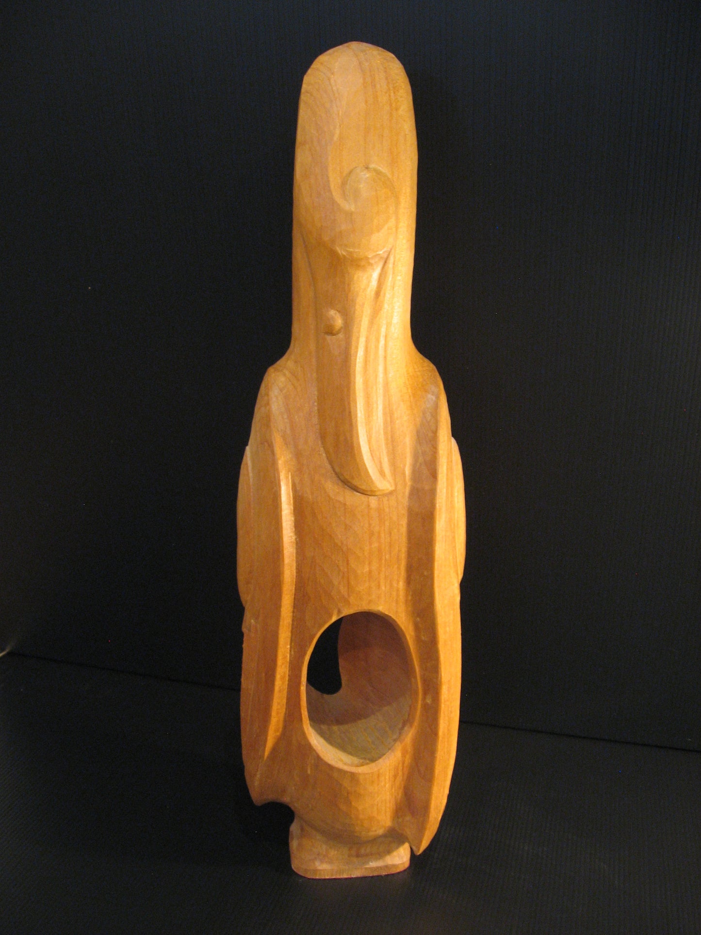 Hand Carved New Zealand Toroa Albatross Bird Waka Huia by Michael Matchitt Silver Fern Gallery