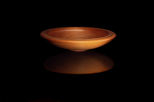 Kauri Wood Bowl by Woodturner Mark Russell No399