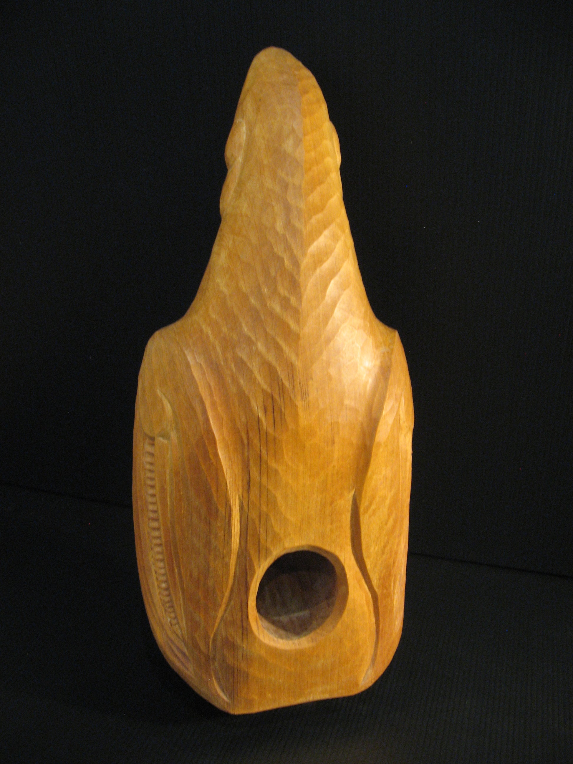 Hand Carved New Zealand Kokako Bird Waka Huia by Michael Matchitt Silver Fern Gallery