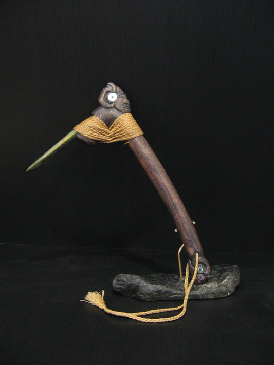 Toki Poutangata Maori Adze by Alex Sands Silver Fern Gallery