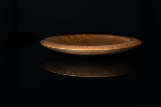 Ash Wood Bowl by Woodturner Mark Russell No322